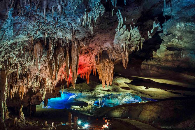 Prometheus cave, Martvili canyon, Okatse waterfall and Lomina lake from Kutaisi - Martvili Canyon: the Abasha River gorge you’ll want to slow down for