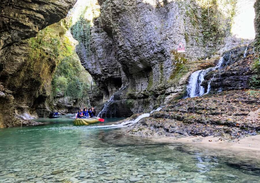 Prometheus Cave, Martvili & Okatse Canyon from Kutaisi - Okatse Canyon Hanging Walk, 780 Meters in the Sky