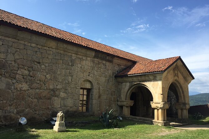 Small group tour to Kutaisi monasteries: Gelati, Motsameta and Bagrati. - Bagrati Cathedral and Kutaisi panorama: the payoff for the last leg