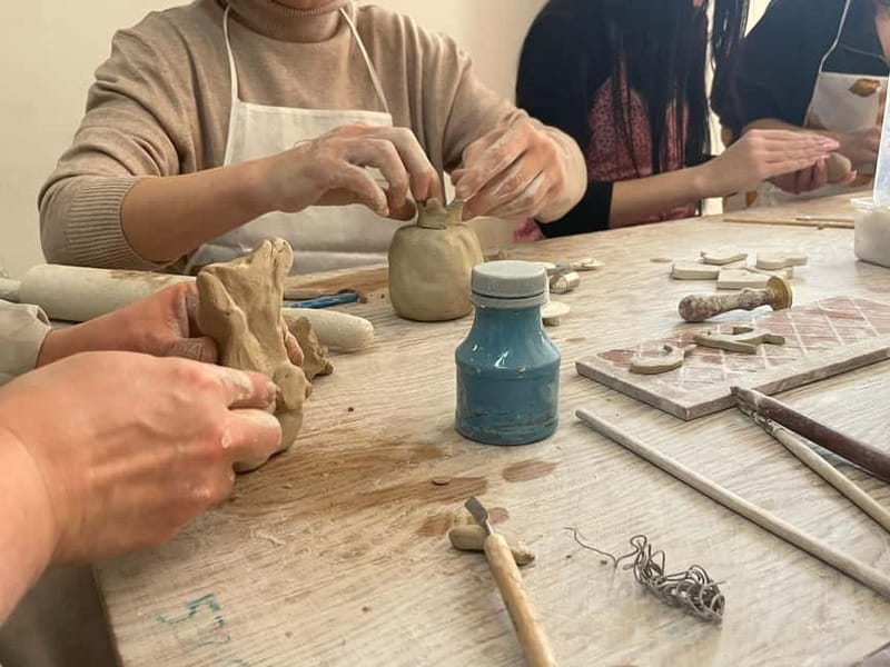 Tbilisi: 1.5-Hour Ceramic Workshop Experience - The hands-on session: making your ceramic piece step by step