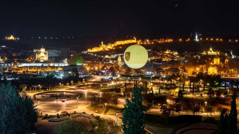 Tbilisi: 2-hours Midnight Express Guided Tour - Rustaveli Avenue, Opera Views, and the Theatre District Night Energy