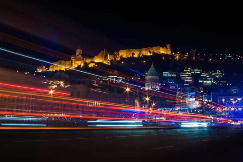 Tbilisi: 2-hours Midnight Express Guided Tour - Dzveli Tbilisi Pickup and the First Quick Stops Near Mono Hall and MoMA Tbilisi