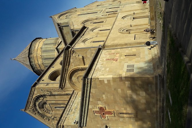 Tbilisi and Mtskheta walking Tour - Old Capital of Georgia - Holy Trinity Cathedral: the new landmark statement