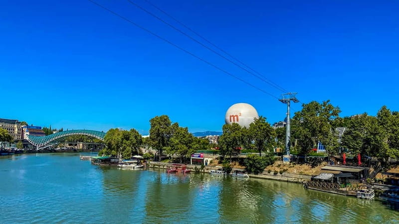 Tbilisi: City Highlights Guided Walking Tour - Bridge of Peace and Patriarchate area: symbolism you can walk through