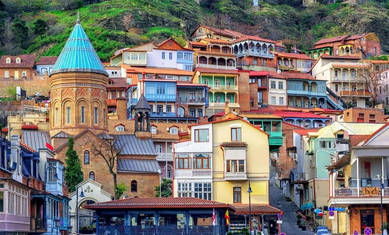 Tbilisi City Tour With All Most Famous Tourist Destinations - Abanotubani sulfur baths: domes, steam, and the smell of tradition
