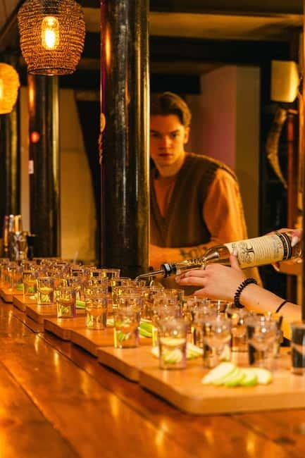 Tbilisi: Grape to Glass – Crazy chacha tasting experience - Walking into Chacha Time Bar, and getting your welcome drink