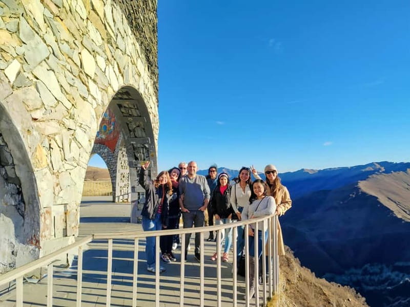 Tbilisi: Gudauri and Kazbegi Day Trip Including 4WD - Kazbegi, Stepantsminda, and the Gergeti Trinity Church payoff