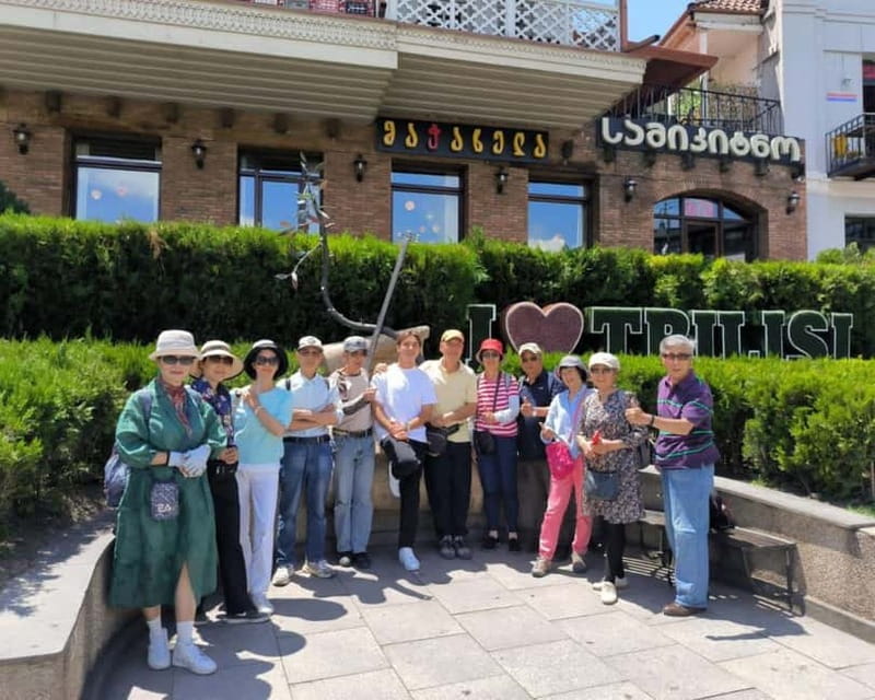 Tbilisi: Guided Walking Tour of the Old Town - Weeping Wall on Wine Rise: panorama break done right