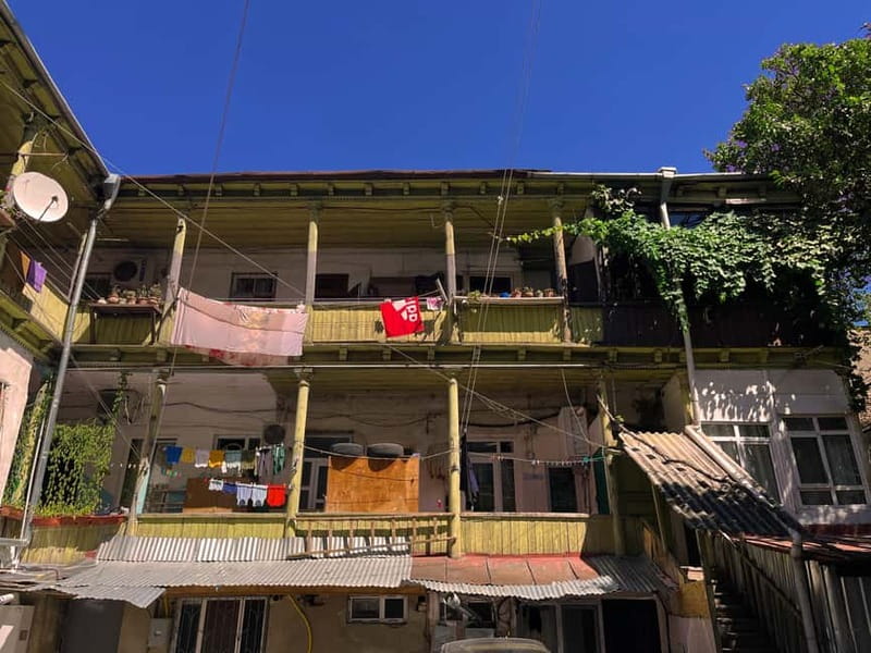 Tbilisi: Hidden Backyards Guided Tour - Shota Rustaveli Avenue: a quick look at the city’s big spine