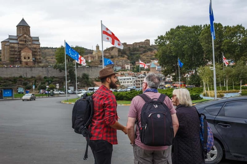 Tbilisi, Jvari & Mtskheta - One day group tour from Kutaisi - The long van ride from Kutaisi, plus the Surami Nazuki stop