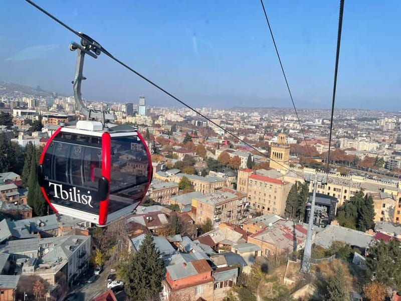 Tbilisi: Mtatsminda Park with Funicular and Cable Car Ride - Lagidze Lemonade: A Small Included Taste of Georgia