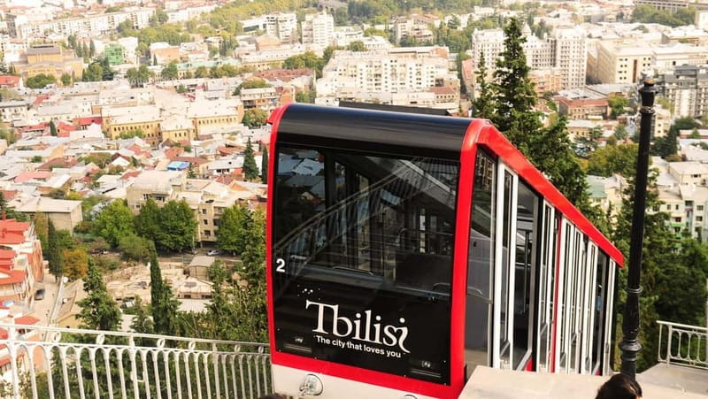Tbilisi: Mtatsminda Park with Funicular and Cable Car Ride - The Cable Car Ride: The Real Start of the Show