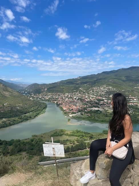 Tbilisi: Mtskheta Jvari Bazaar, Chronicles of Georgia & Wine - Chronicles of Georgia: Panoramic Views With a Myth-Like Scale