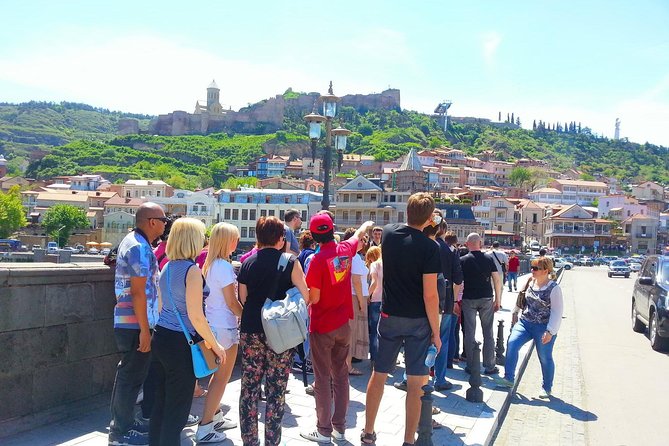 Tbilisi - Mtskheta - Jvari. Full City Tour on Hop On Hop Off Bus - Freedom Square and Tbilisi Pushkin Square: a central viewpoint on the city