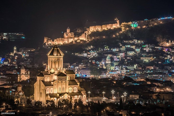 Tbilisi & Mtskheta Tour - Stop 4: The Bridge of Peace, modern Tbilisi between the old stones