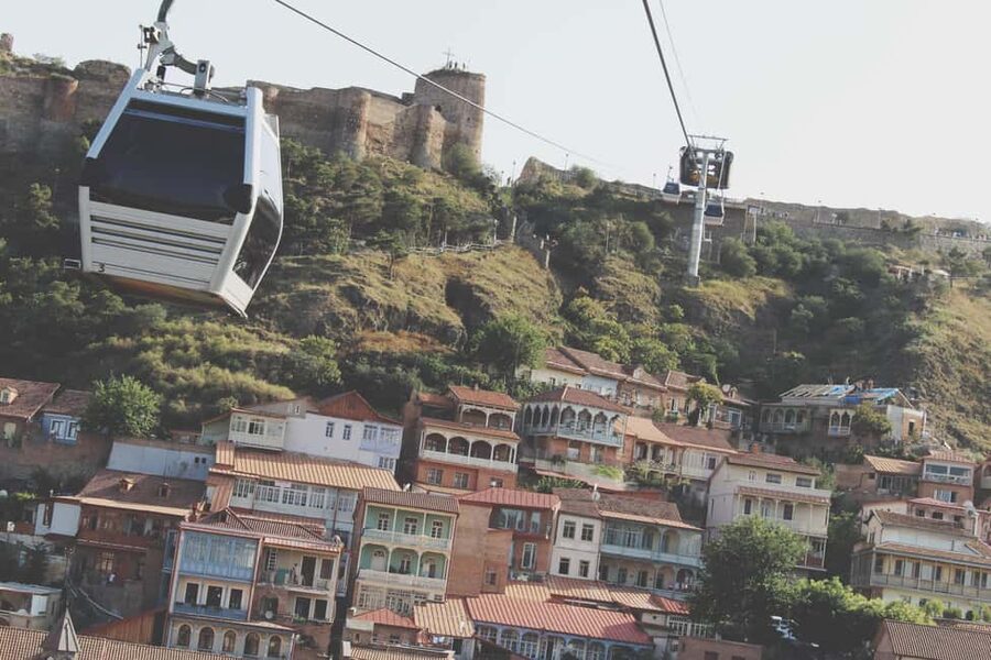 Tbilisi: Old and New City Guided Tour with 2 Cable Car Rides - Bridge of Peace and Peaceful Stops That Keep Your Energy