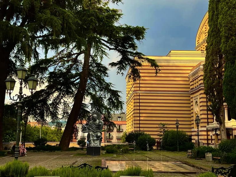 Tbilisi: Old & New City Guided Tour with 15 Tastings & Wine - Price, Pickup, and Walking Reality for $62