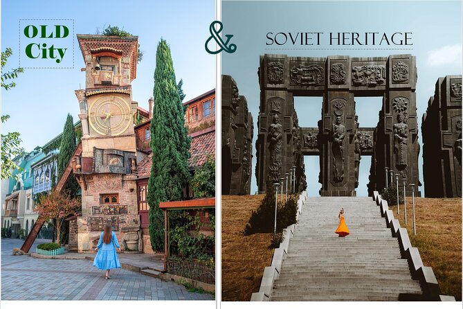 Tbilisi old town & soviet heritage - Private driver-guided Tour - Rike Park, Europe Square, and the pedestrian shift to Old Town energy