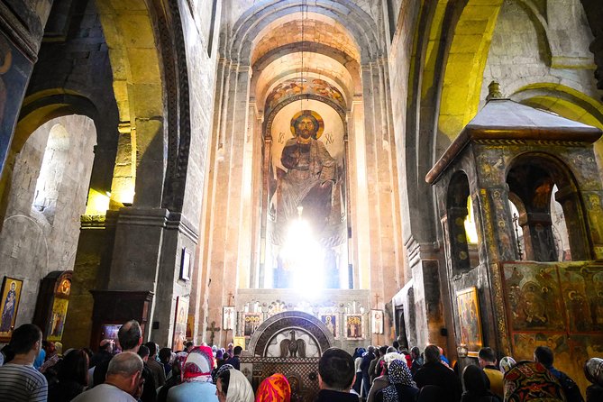 Uplistsikhe, Mtskheta and Jvari - historical private day tour from Tbilisi - How private transfers with A/C change the pace