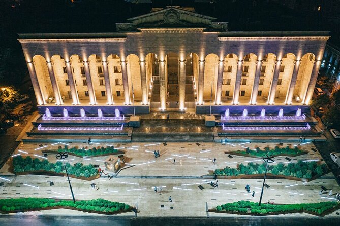 Walking Tour Tbilisi: From the USSR to the 1st Female President - The Presidential Palace, the first female president, and Orbeliani Palace in 2018