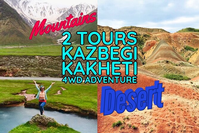 Wild Georgia 4WD PACK Adventure through Kakheti and Kazbegi 2in1 - A 2-Day Kakheti and Kazbegi Ride, built around Rtveli and mountain viewpoints